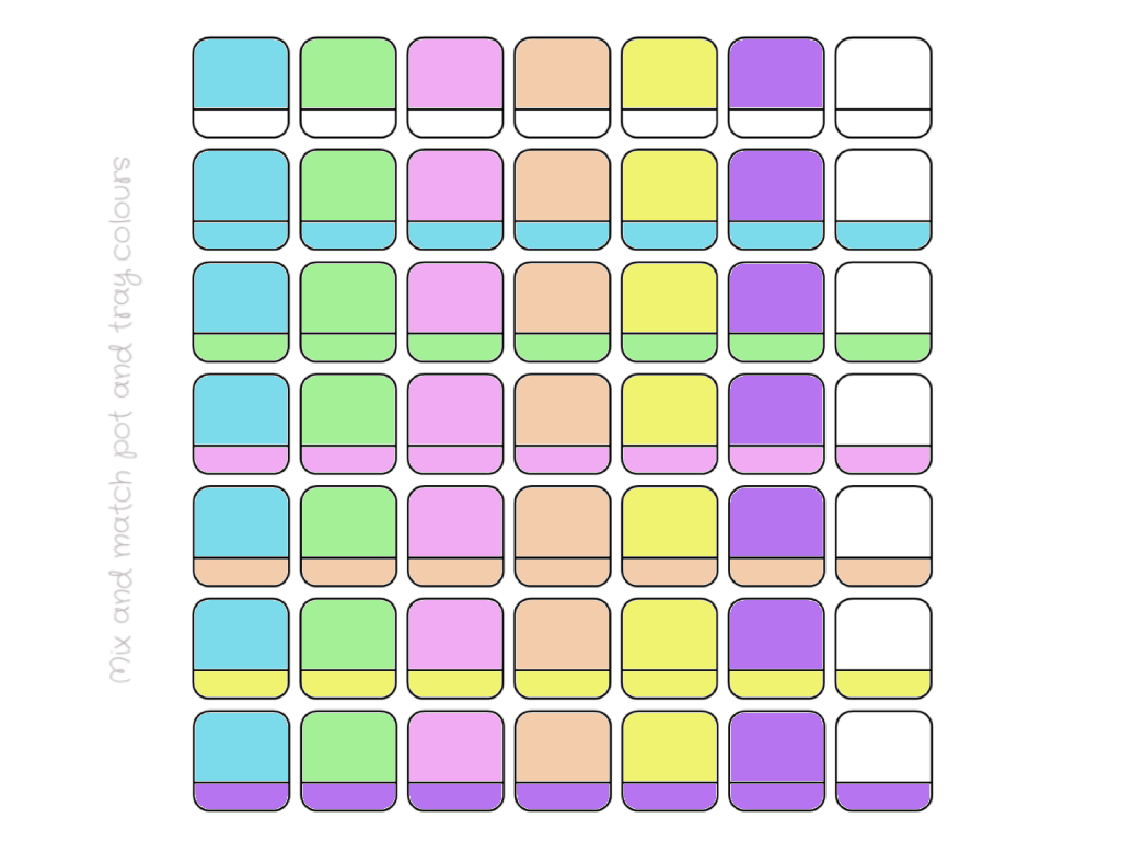 Custom Colour Scallop Plant Pot with Built-In Drainage